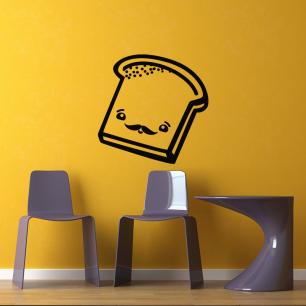 Wall decal kitchen Sandwich design