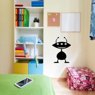 Wall decal Drawing extraterrestrial