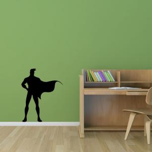 Wall decal Drawing superhero