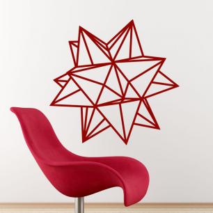 3D Star Wall sticker