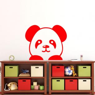 Happy pandaWall decal