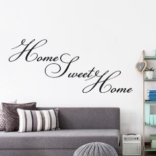 Sticker Home sweet home élégant
