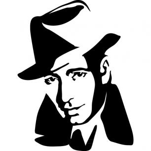 Humphrey Bogart portret 1
