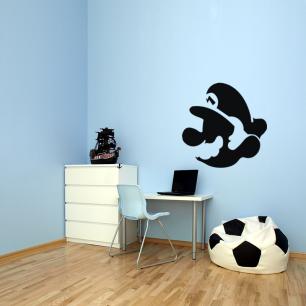 Wall decal video games profile character
