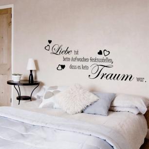 Wall decal Kein traum