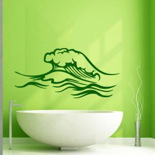 Wall decal The great Wave