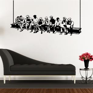 Wall decal The workers of New York