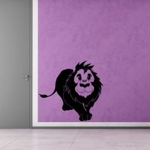 Wall decal Happy Lion