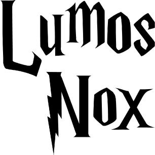 Muursticker Lumos Nox