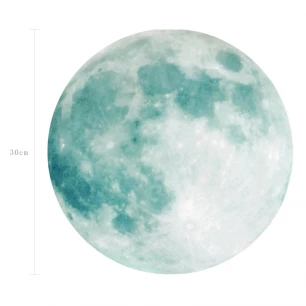 Adesivo luna fosforescente 30cm