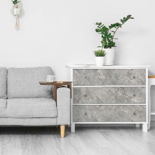 Adesivo marmo per mobili cemento cerato e dorato