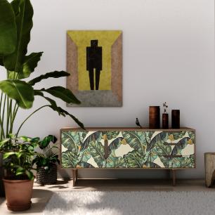 Wall decal tropical furniture Maupiti