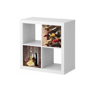 Vinilos muebles Ikea Botellas de vino