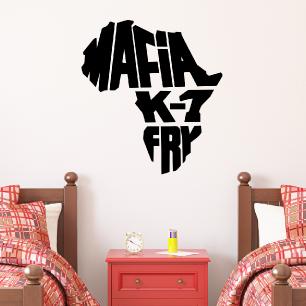 Music mafia k1 fry Wall sticker