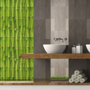 Sticker papier peint bambou de Sumatra