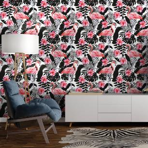 Wall decal tropical wallpaper Dominical