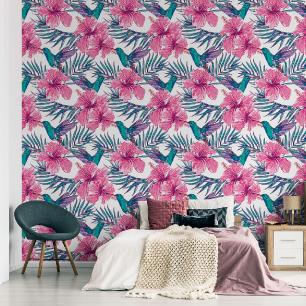 Wall decal tropical wallpaper Placetas