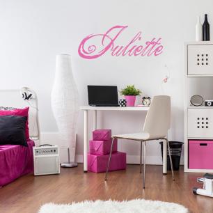 Wall decal Personalized Name Deco calligraphy