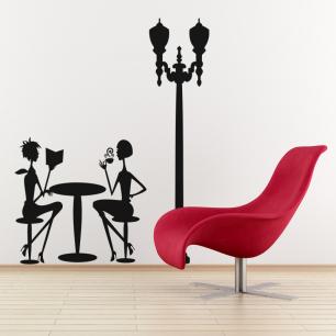 Wall decal Restaurant-cafe in Paris