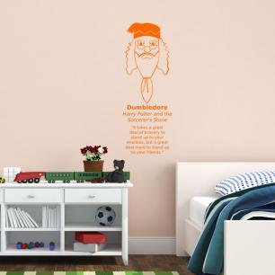 Wall sticker Stand up to your ennemies - Dumbledore