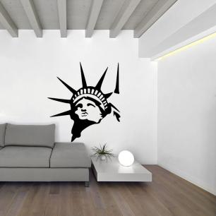 Wall decal Statue of Liberty head