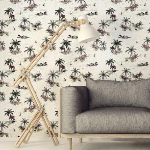 Wall decal tropical tapestry sokha