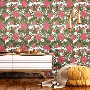 Wall decal tropical tapestry Trinidad