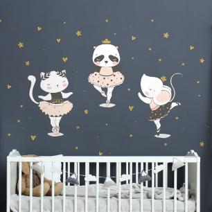 Wall decals star dancers