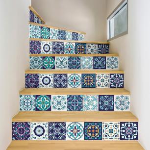 Wall decal riser tiles Nando x 2
