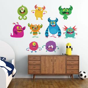 Wall decals aliens space jerks