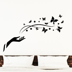 Wall decal Butterflies for freedom