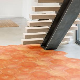 Wall provencal terracotta floor tiles non-slip