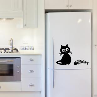 adesivi frigorifero, rivestimento frigorifero, frigorifero personalizzato,  stickers murali, adesivi mobili