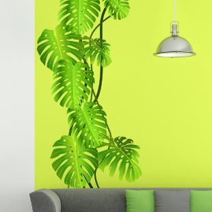 Sticker plantes design tropicales – Stickers STICKERS NATURE Feuilles -  Ambiance-sticker
