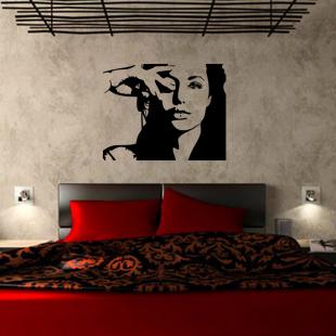 Hollywood Heroes Wall Sticker Wall Chick Decal Art Sticker Quote