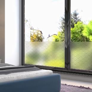 Adhésif transparent vert au mètre - Adhésif déco, vitre / fenêtre