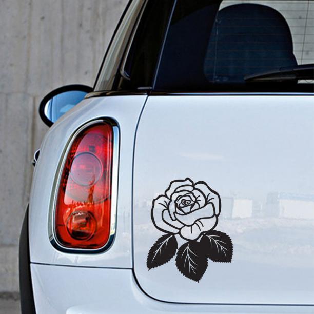 Stickers auto fleurs – autocollants deco voiture – Ambiance-sticker
