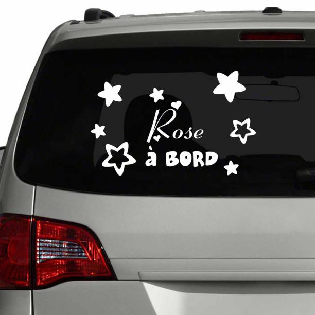 Stickers pour voiture Just married - Fiesta Republic