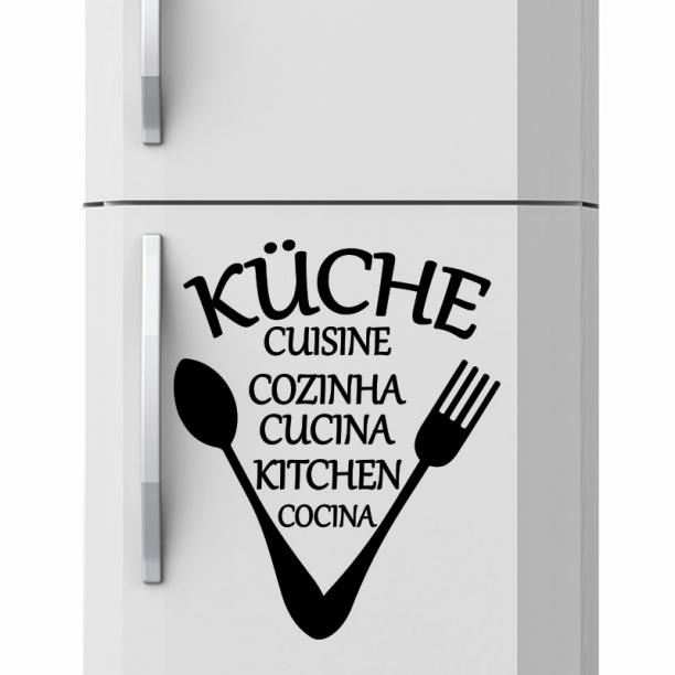 Sticker cuisine Somptueux cuillère couteau fourchette – Stickers STICKERS  CUISINE Ustensiles - Ambiance-sticker