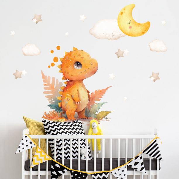 Sticker enfant Dinosaure - Art Déco Stickers