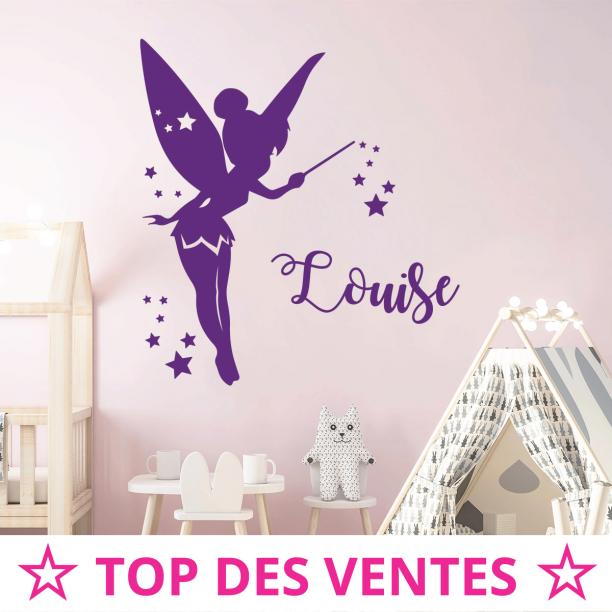Stickers fee – stickers muraux fille, fée & enfant - ambiance-sticker