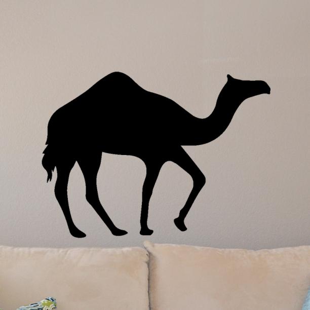 Ressemble double Réverbération stickers muraux pour porte placard   Mosquée italien chameau