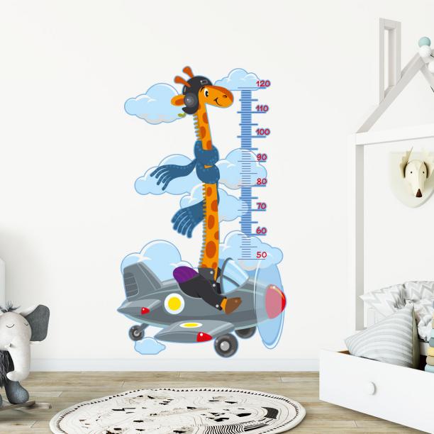 Sticker montgolfière chambre bébé et enfant - Série-Golo