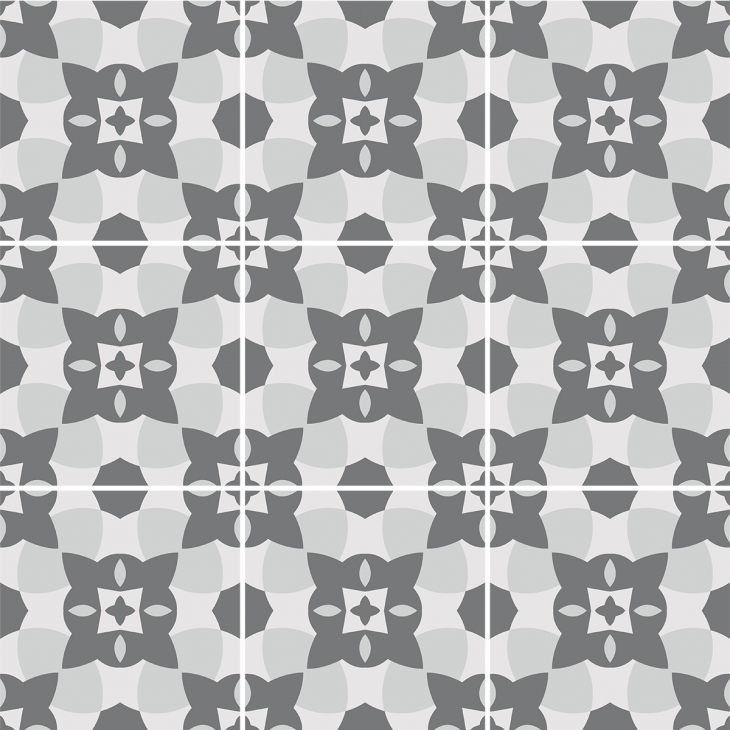 stickers carreaux de ciment - 9 stickers carreaux de ciment azulejos Nancia - ambiance-sticker.com