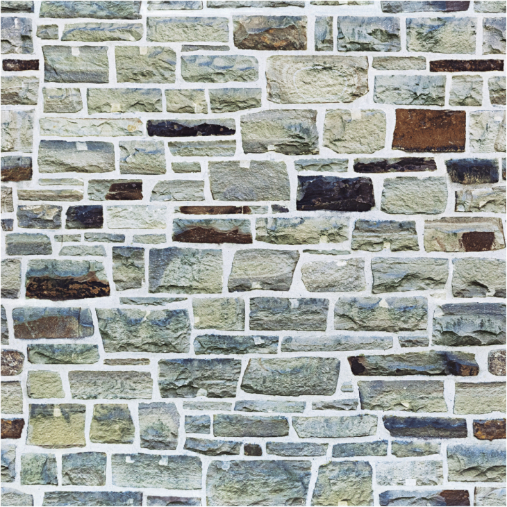 muurstickers materiaal - Muurstickers materiaal stenen van Camargue - ambiance-sticker.com