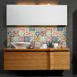 adesivi piastrelle di cemento - 24 adesivi piastrelle azulejos Chaparro - ambiance-sticker.com