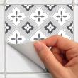 adesivi piastrelle di cemento - 24 adesivi piastrelle azulejos fufia - ambiance-sticker.com
