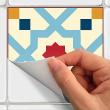 adesivi piastrelle di cemento - 30 adesivo piastrelle azulejos ancelino - ambiance-sticker.com