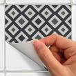 adesivi piastrelle di cemento - 30 adesivo piastrelle azulejos Catchandra - ambiance-sticker.com