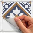 adesivi piastrelle di cemento - 30 adesivo piastrelle azulejos Loana - ambiance-sticker.com